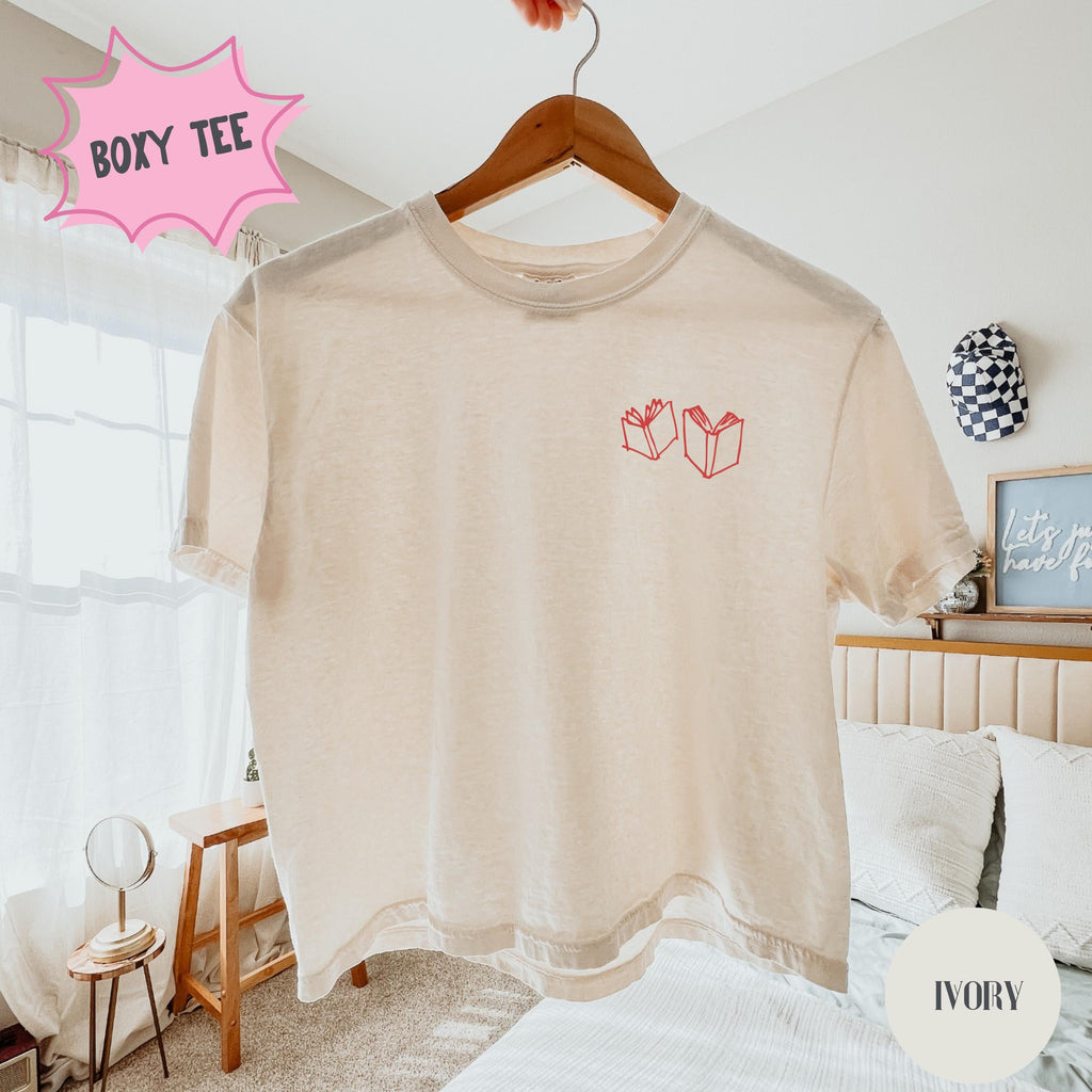Custom Library Book Club Shirt – Personalized Back Print