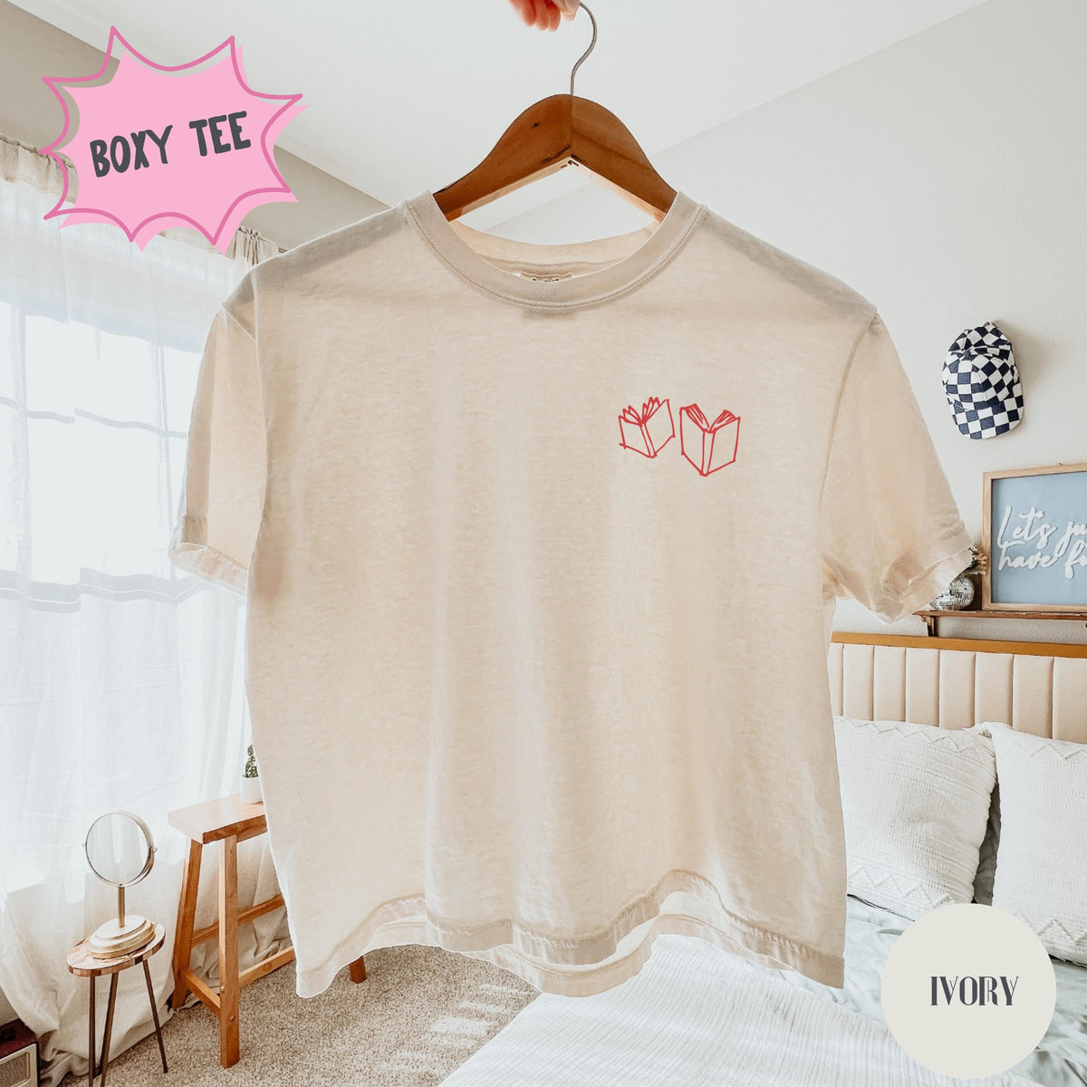 Custom Library Book Club Shirt – Personalized Back Print