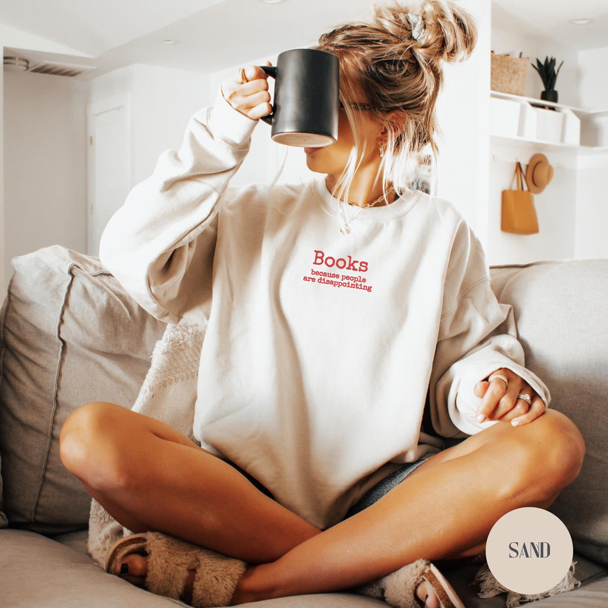 Books Because People Are Disappointing Shirt – Funny Reader Gift